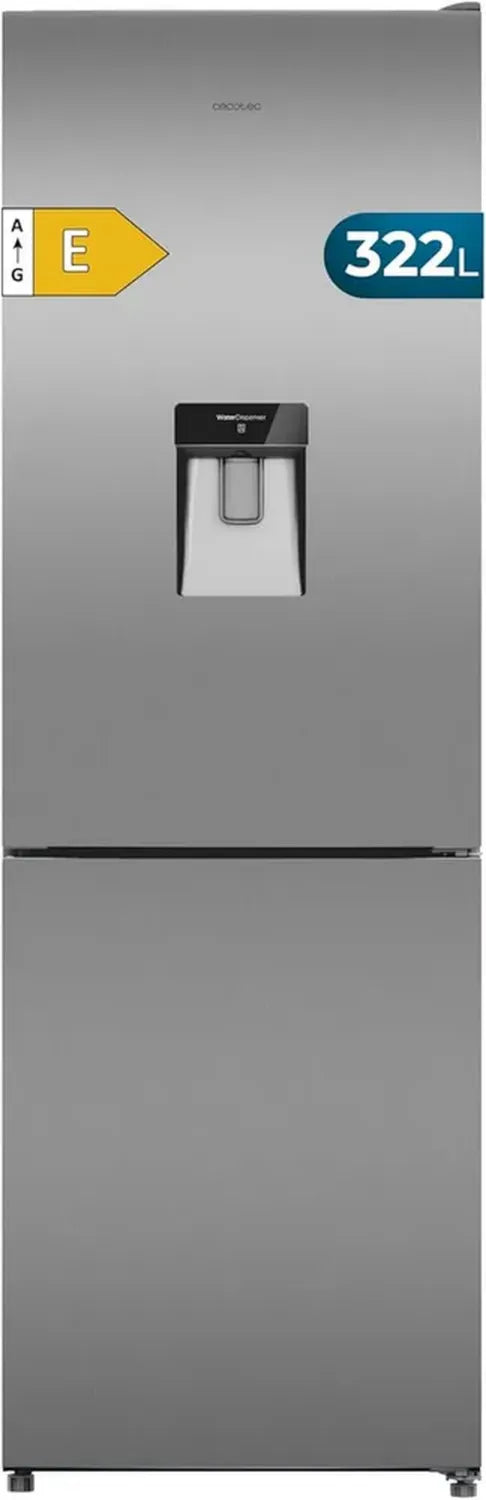 Réfrigérateur Combiné Inox 322L No Frost, Multi Airflow, Classe E