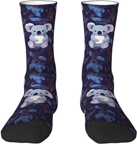 Chaussettes fantaisie: unisexe, hauteur mi-mollet, à motifs, technologie 3D/4D