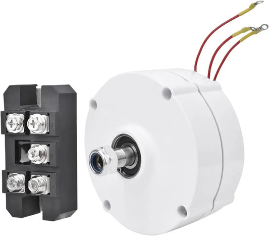 Générateur Éolien à Aimant Permanent 100W 12V, Haute Fiabilité pour Usage Industriel